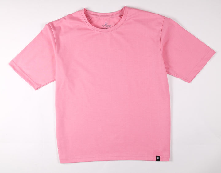 Playera Oversized Fit  - rosada