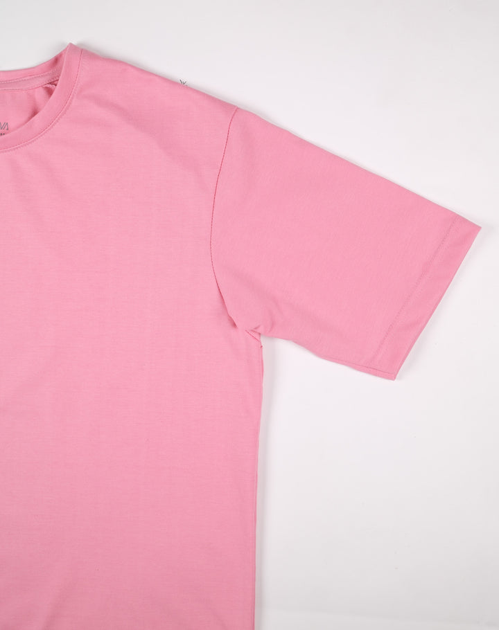 Playera Oversized Fit  - rosada