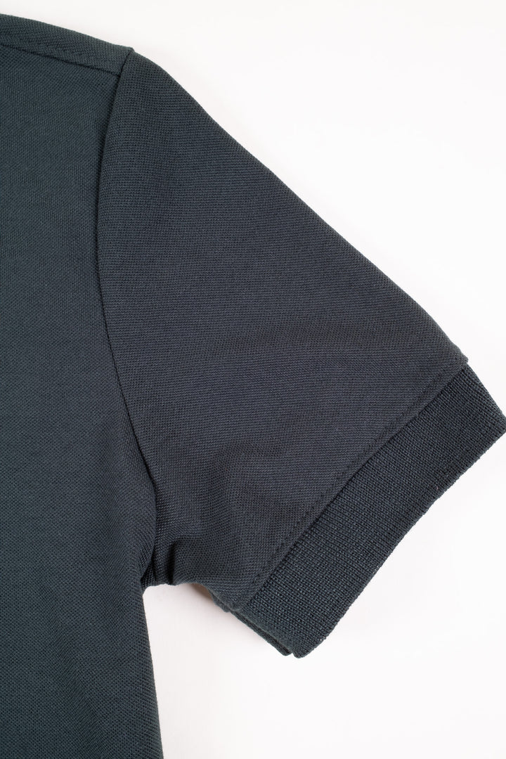 Playera Tipo Polo - Negro