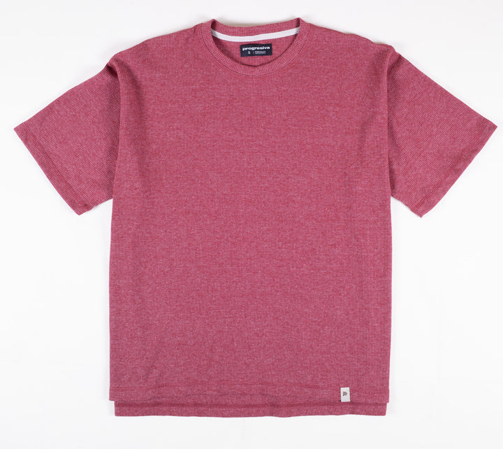 Playera Oversized Fit  - Palo Rosa