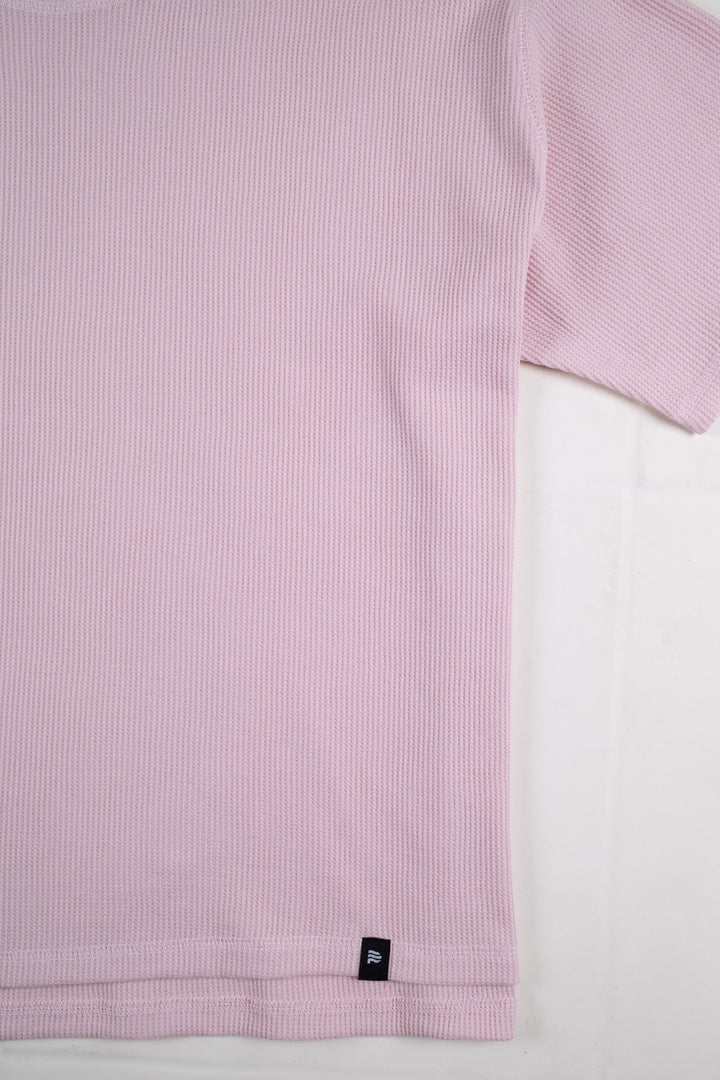 Playera Oversized Fit  - Rosa