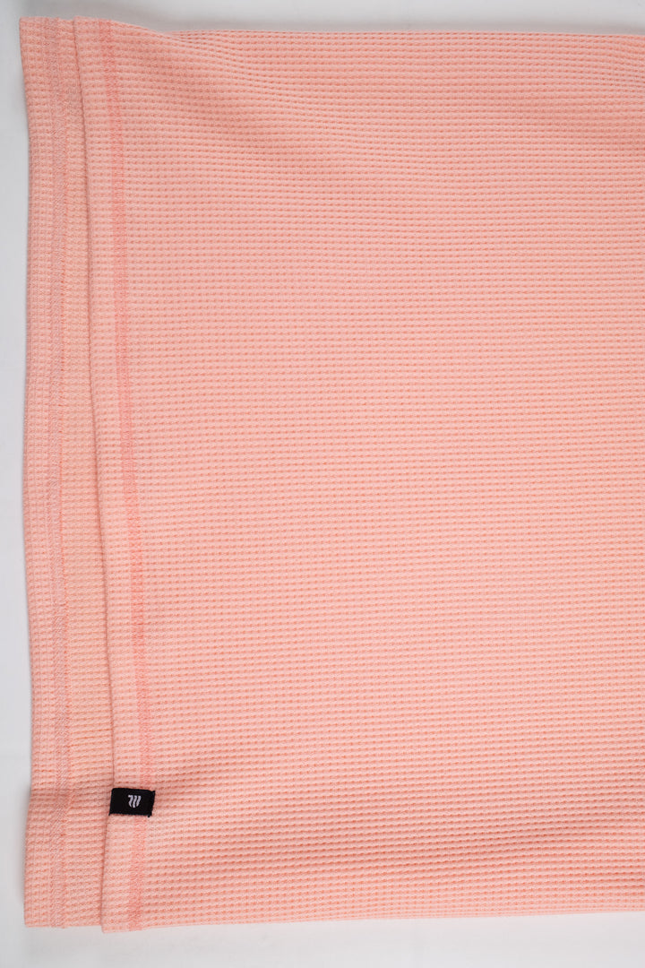 Playera Oversized Fit  - Salmón