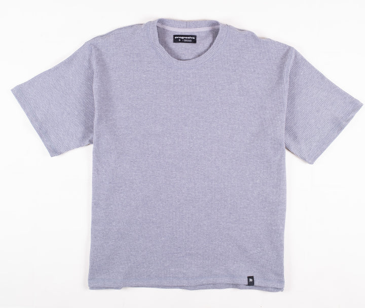 Playera Oversized Fit  - Gris