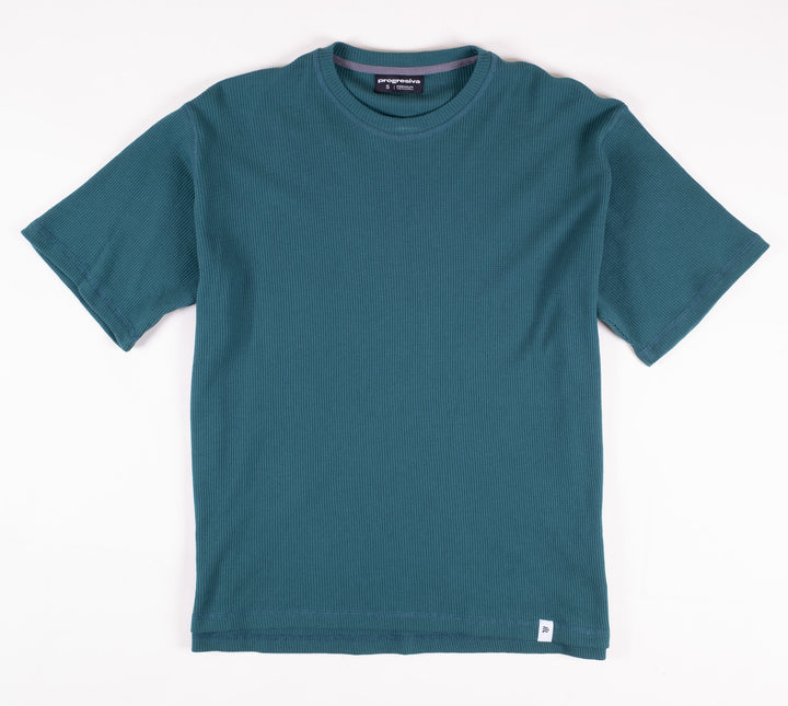 Playera Oversized Fit  - Verde
