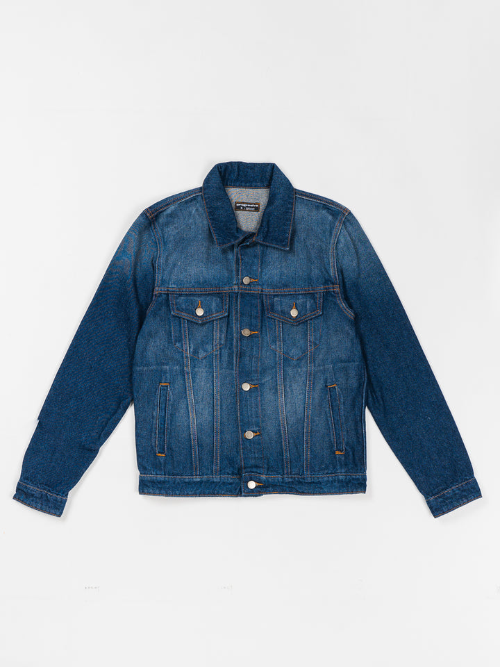 Chumpa de lona - azul