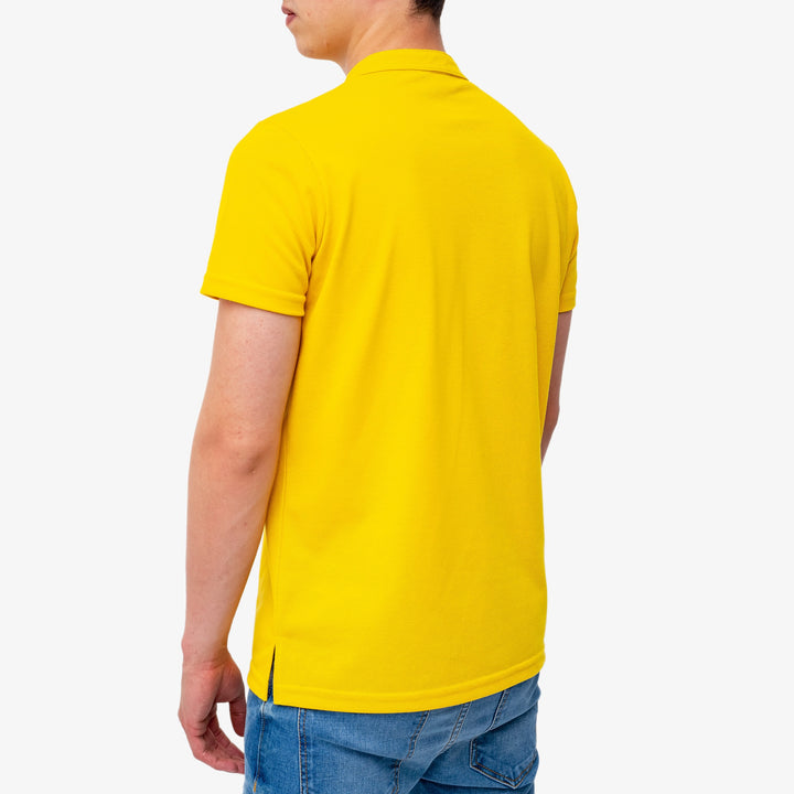 Polo cuello mao - Amarillo