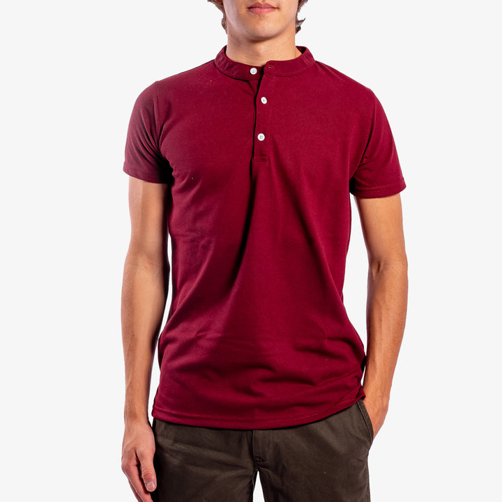 Polo cuello chino - Corinto