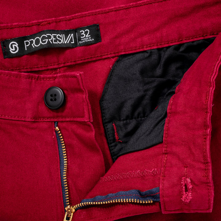 Short de gabardina - corinto