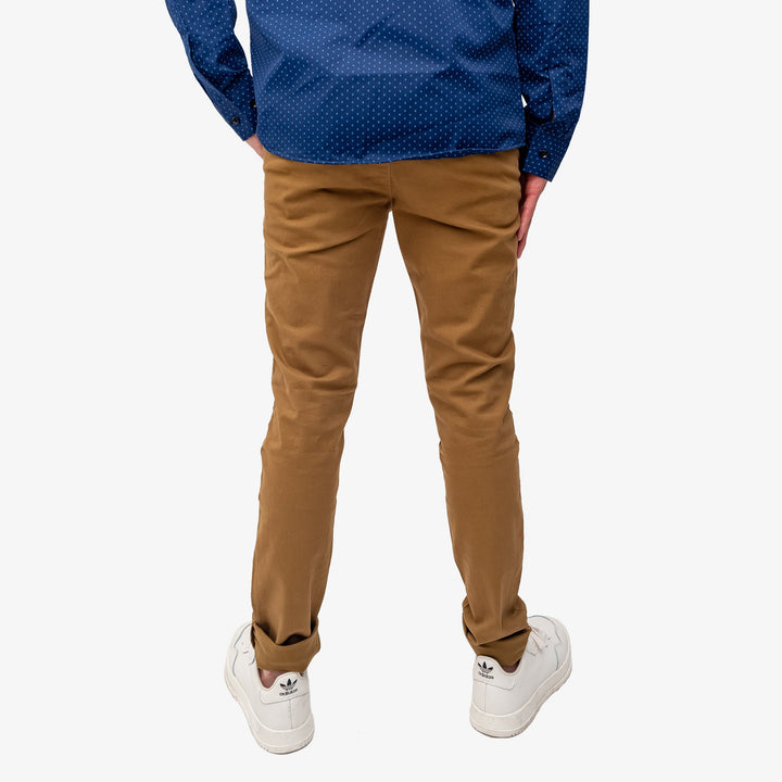 Pantalón  de gabardina skinny - gena