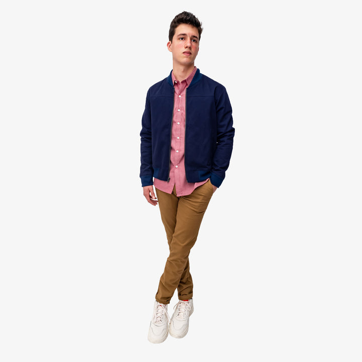 Pantalón  de gabardina skinny - gena