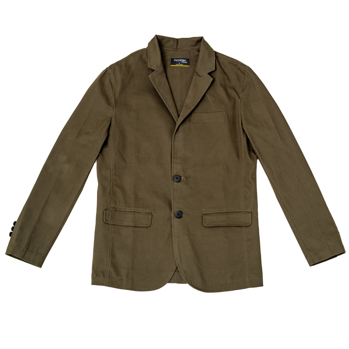 Saco de gabardina - verde musgo