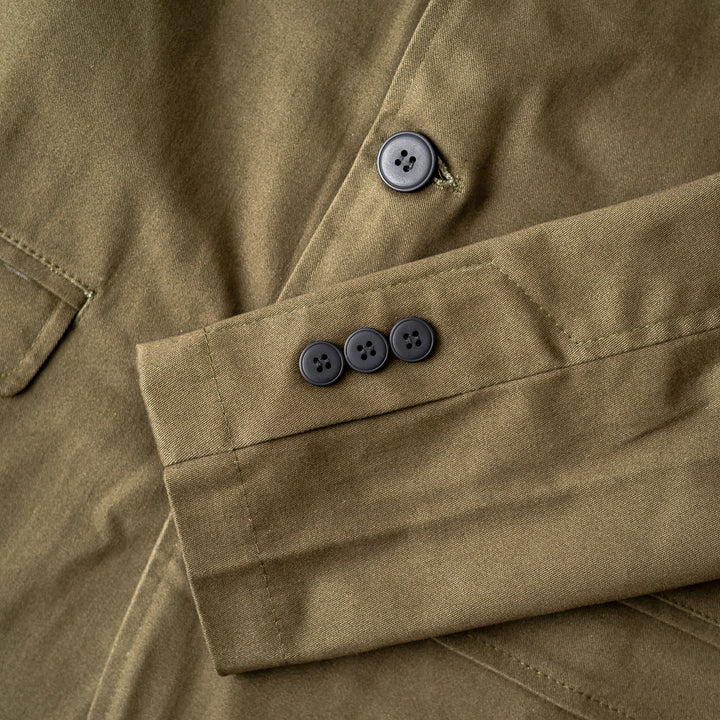 Saco de gabardina - verde musgo