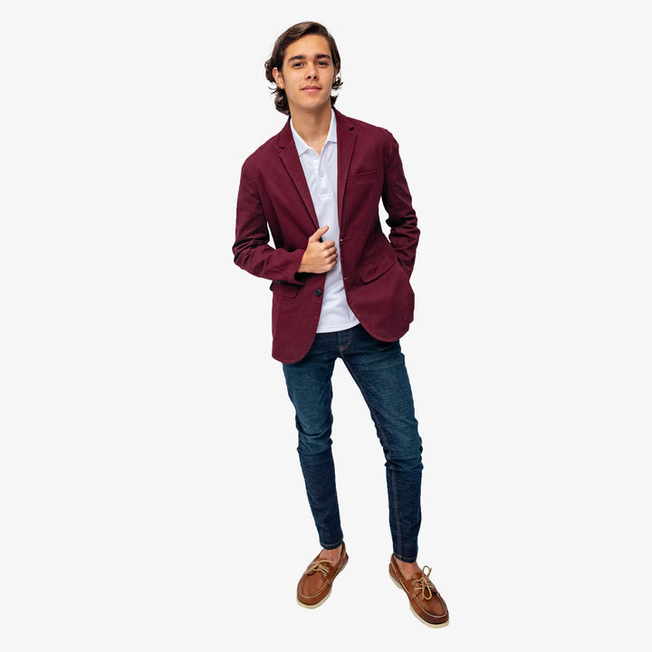 Saco de gabardina - corinto