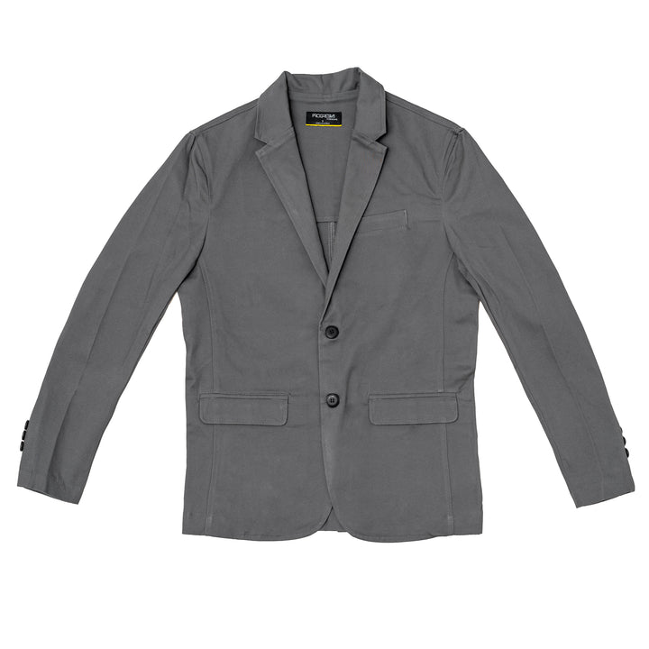 Saco de gabardina - gris oxford
