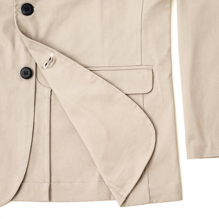 Saco de gabardina - beige