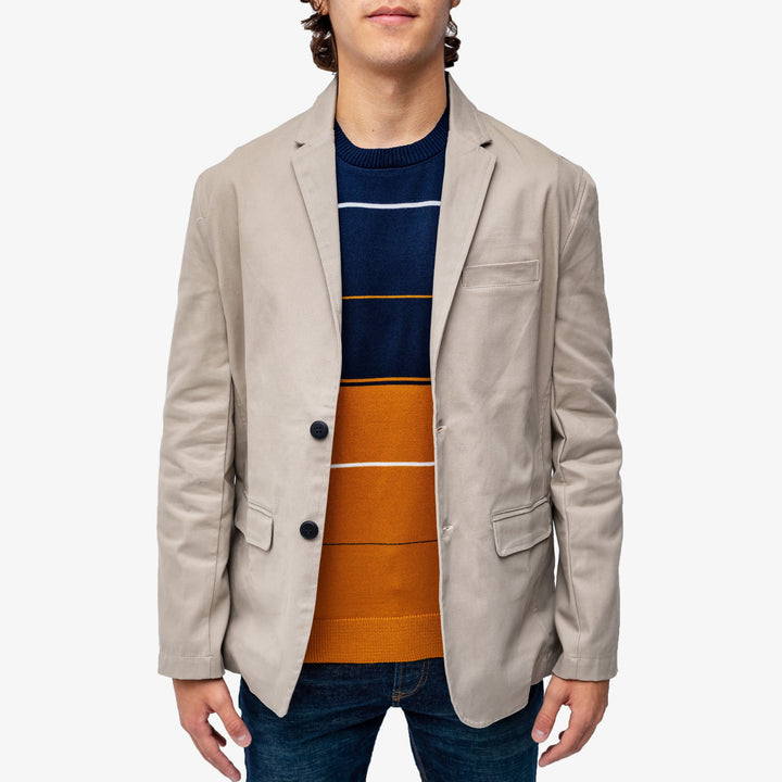Saco de gabardina - beige