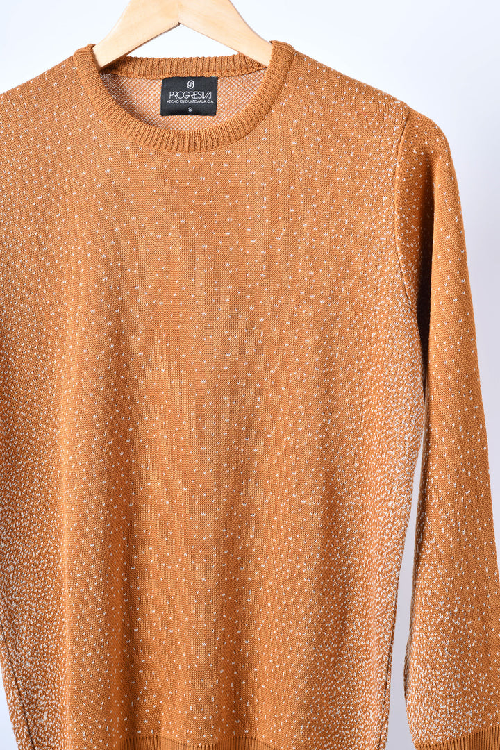 Suéter amarillo - white dots