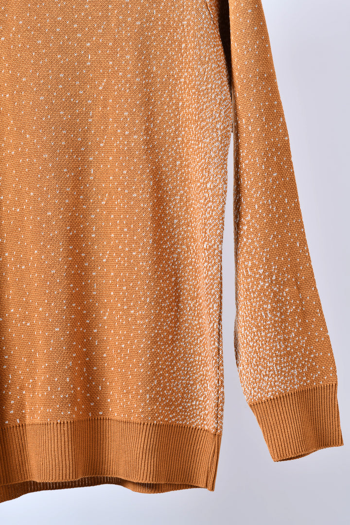 Suéter amarillo - white dots