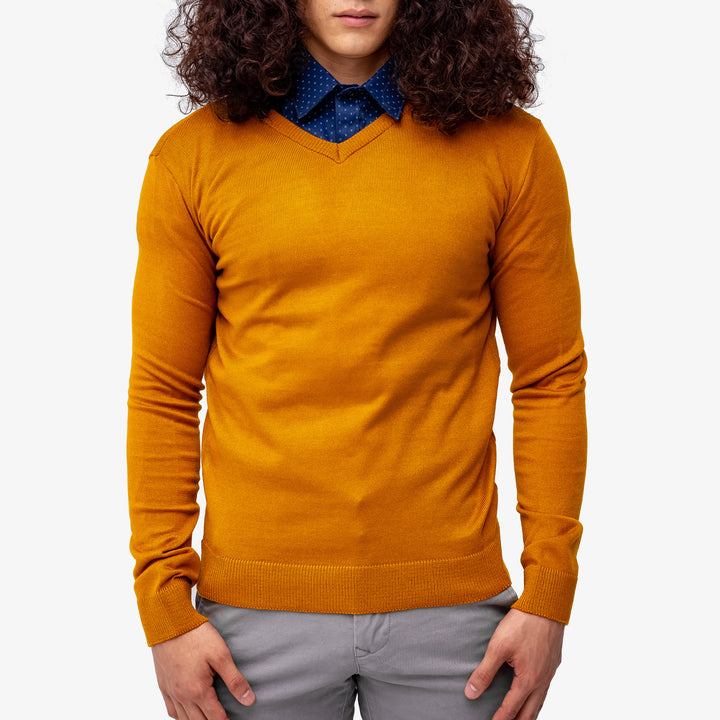 Suéter tejido - CUELLO "V"  - gena