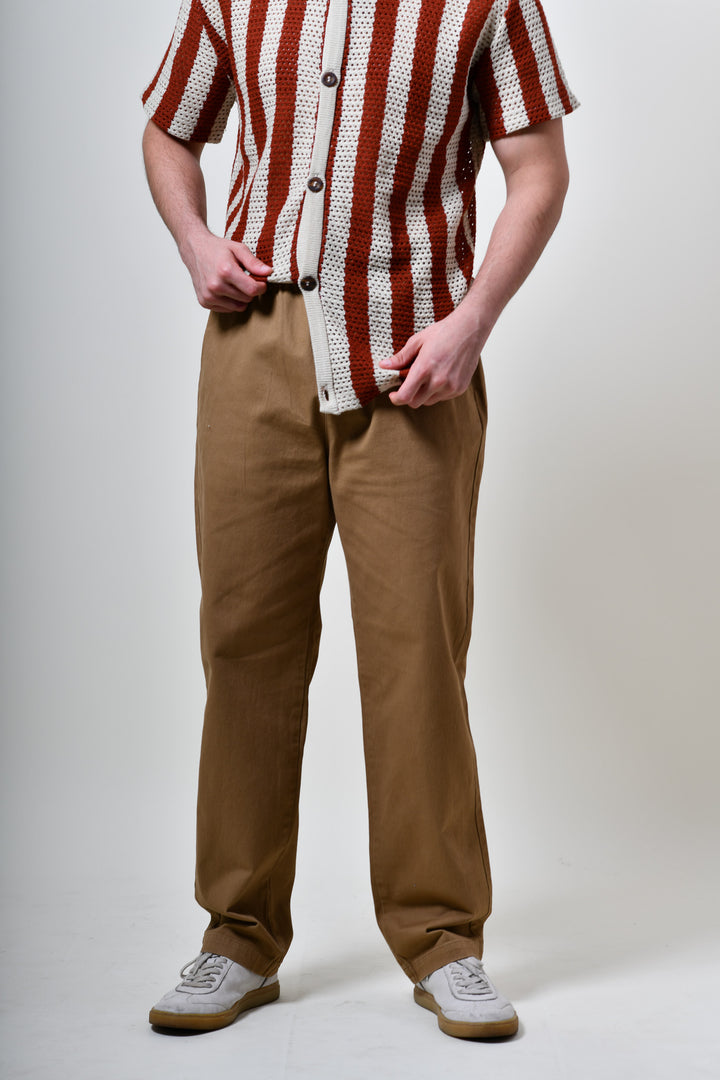 Pantalón de Gabardina Comfy - Caqui