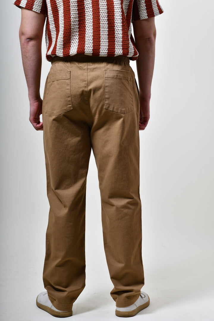 Pantalón de Gabardina Comfy - Caqui