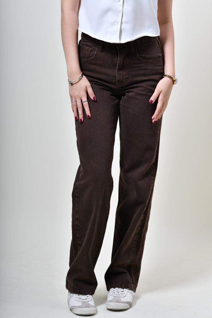 Super Denim Mujer - Café