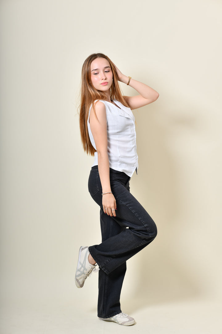 Super Denim Mujer - gris