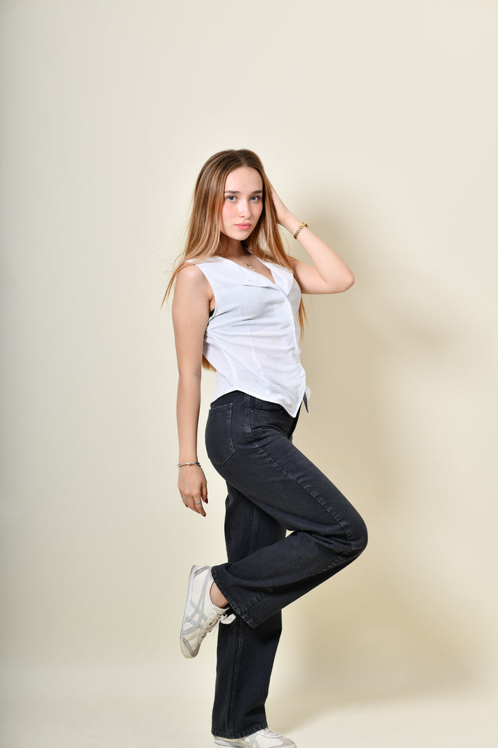 Super Denim Mujer - gris