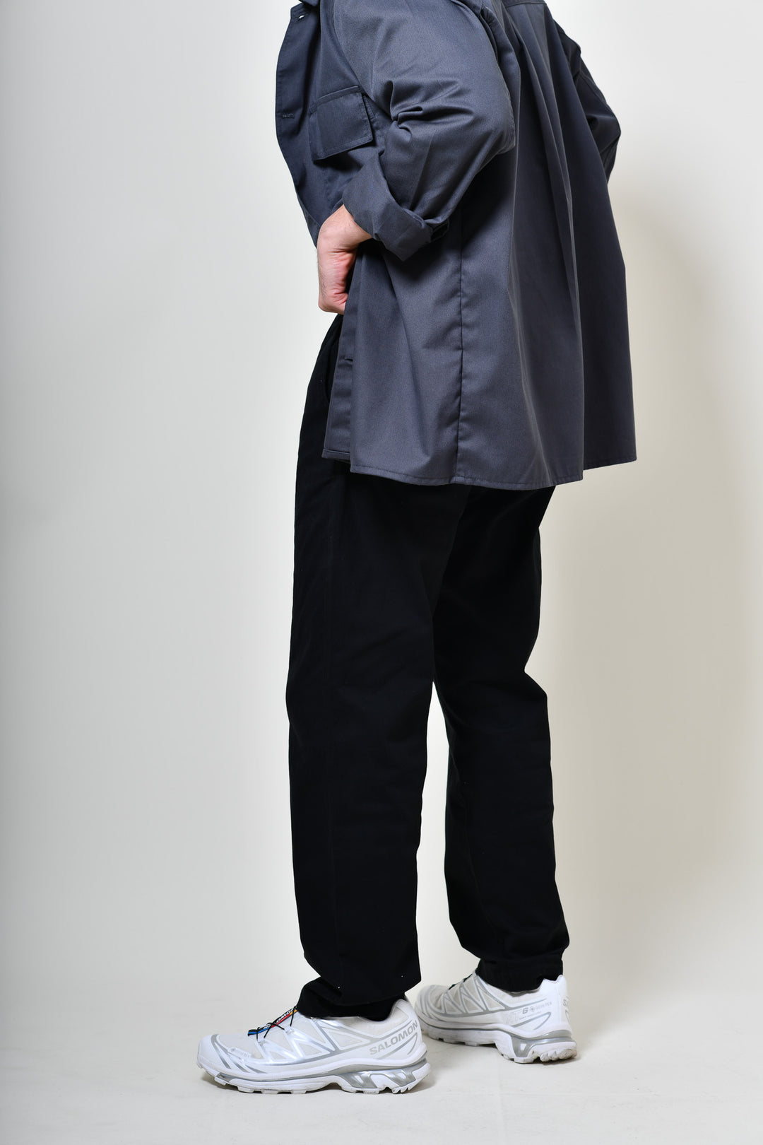 Pantalón de Gabardina Comfy - Negro