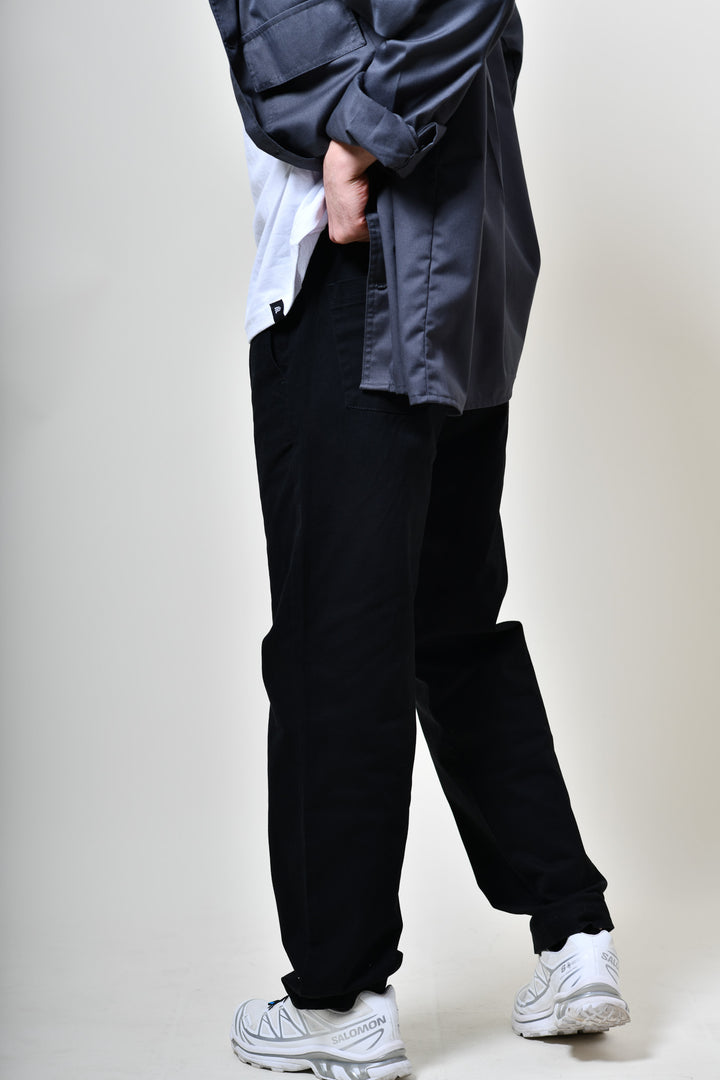 Pantalón de Gabardina Comfy - Negro
