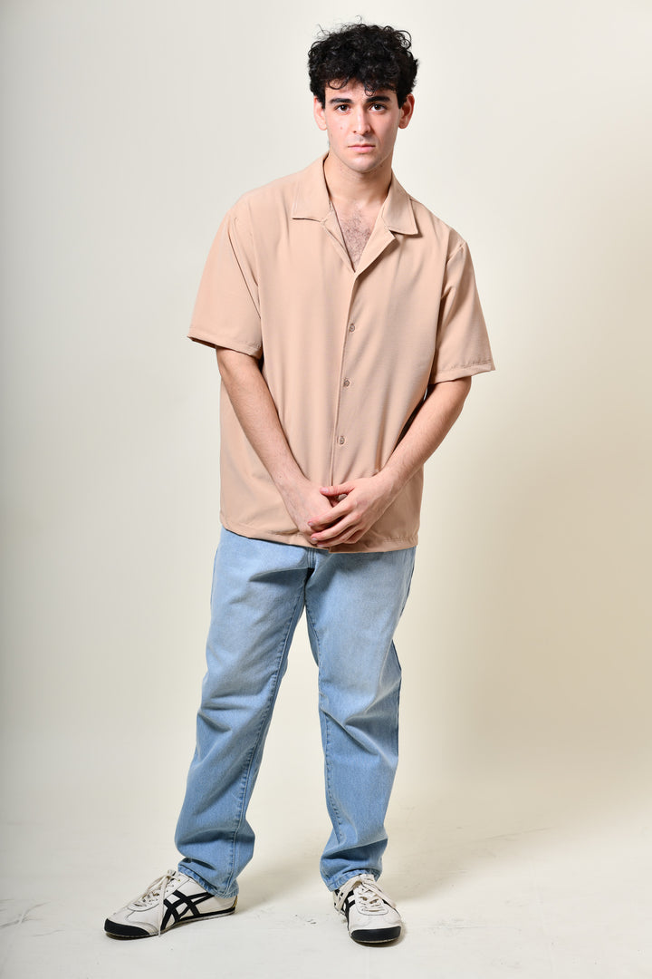 Camisa Guayabera - beige