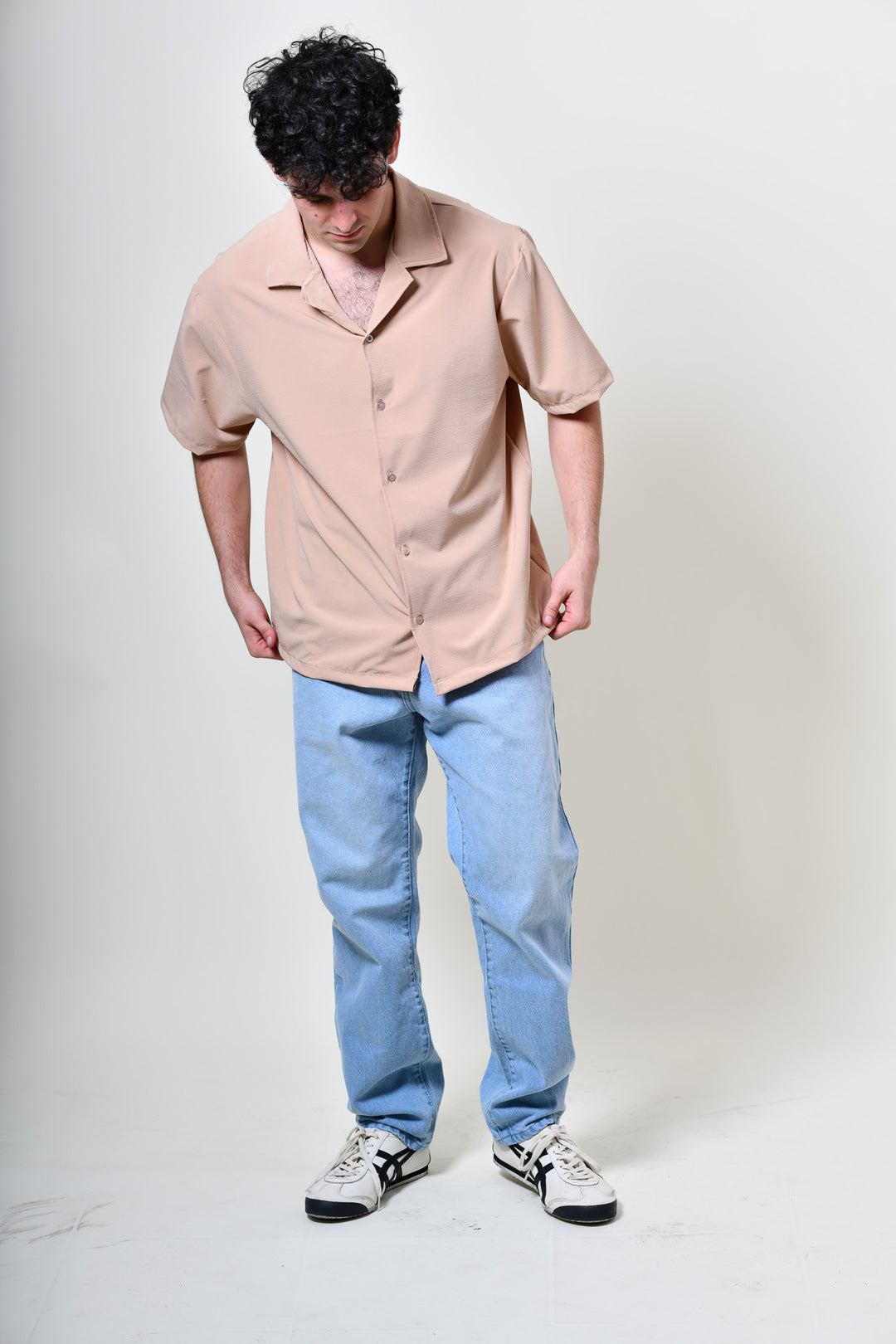 Camisa Guayabera - beige