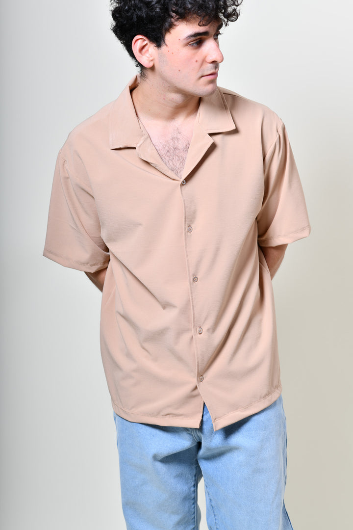 Camisa Guayabera - beige