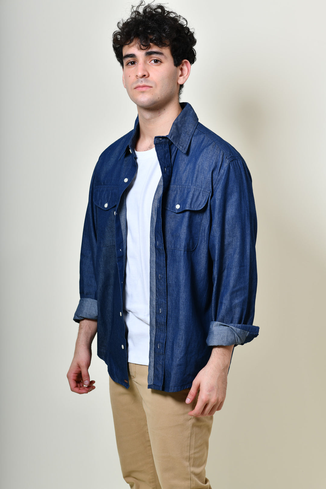Camisa de Lona - Azul