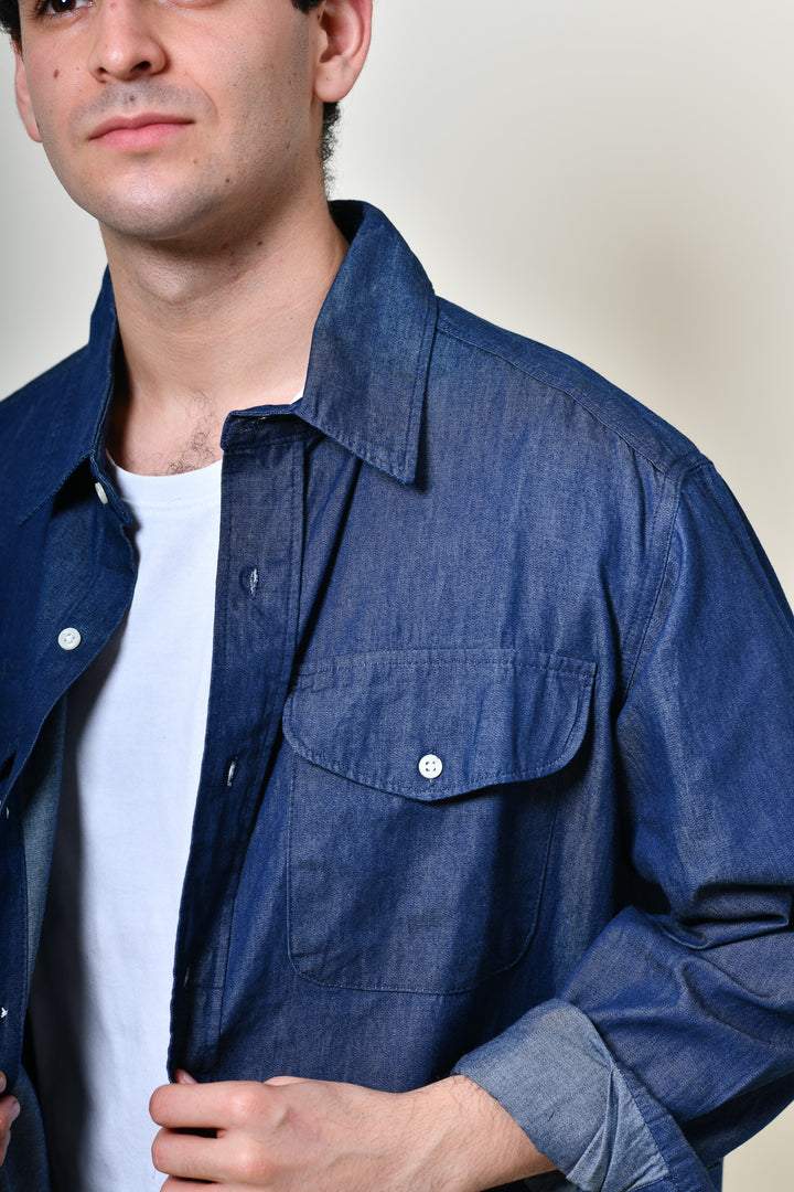 Camisa de Lona - Azul