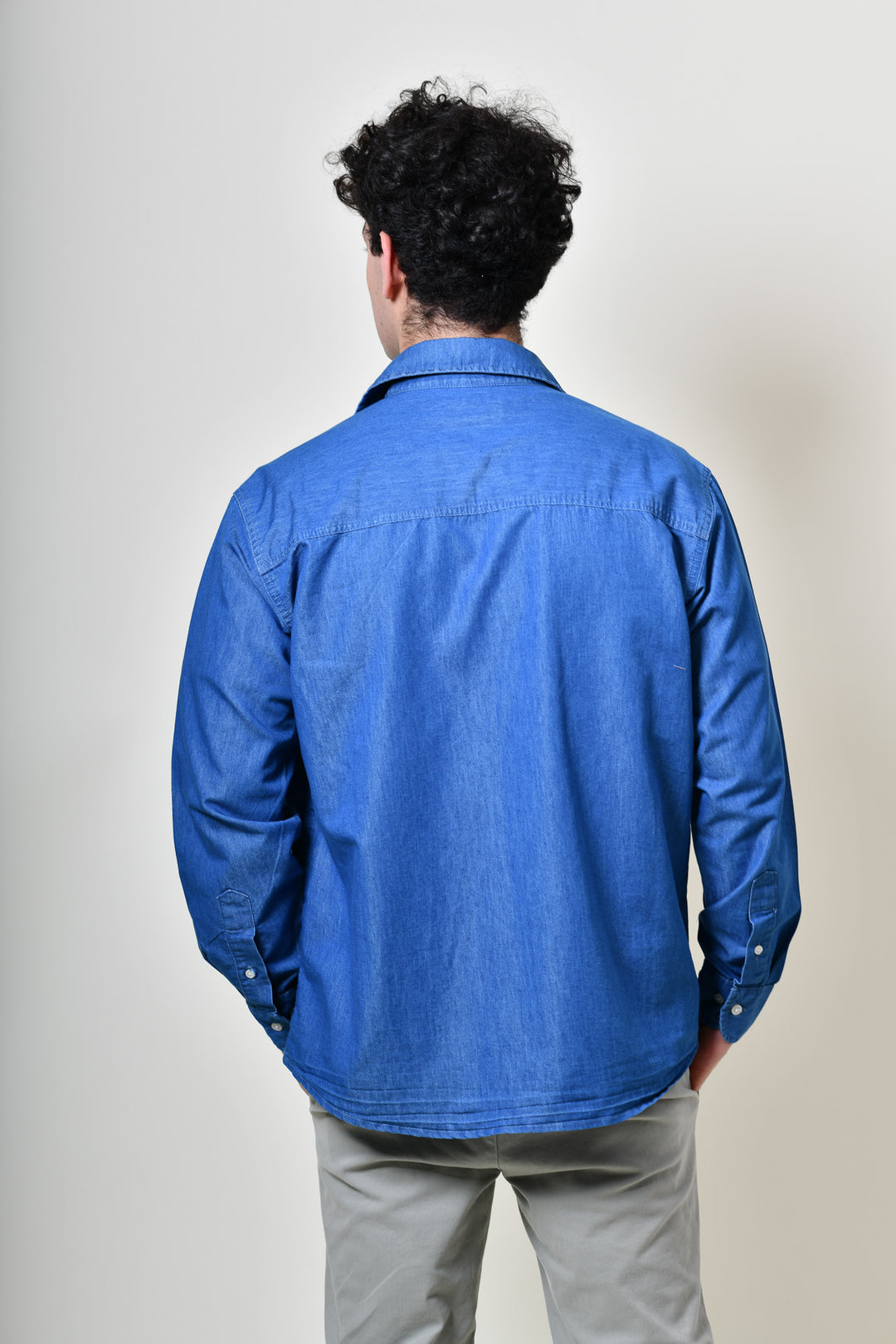 Camisa de Lona - Azul claro