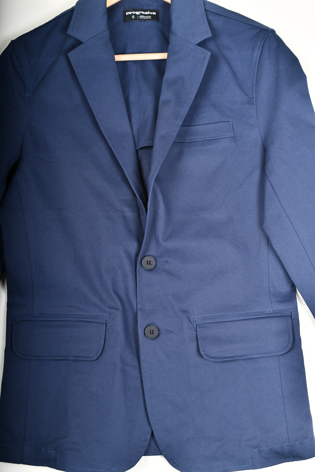 Saco de gabardina - Azul Claro