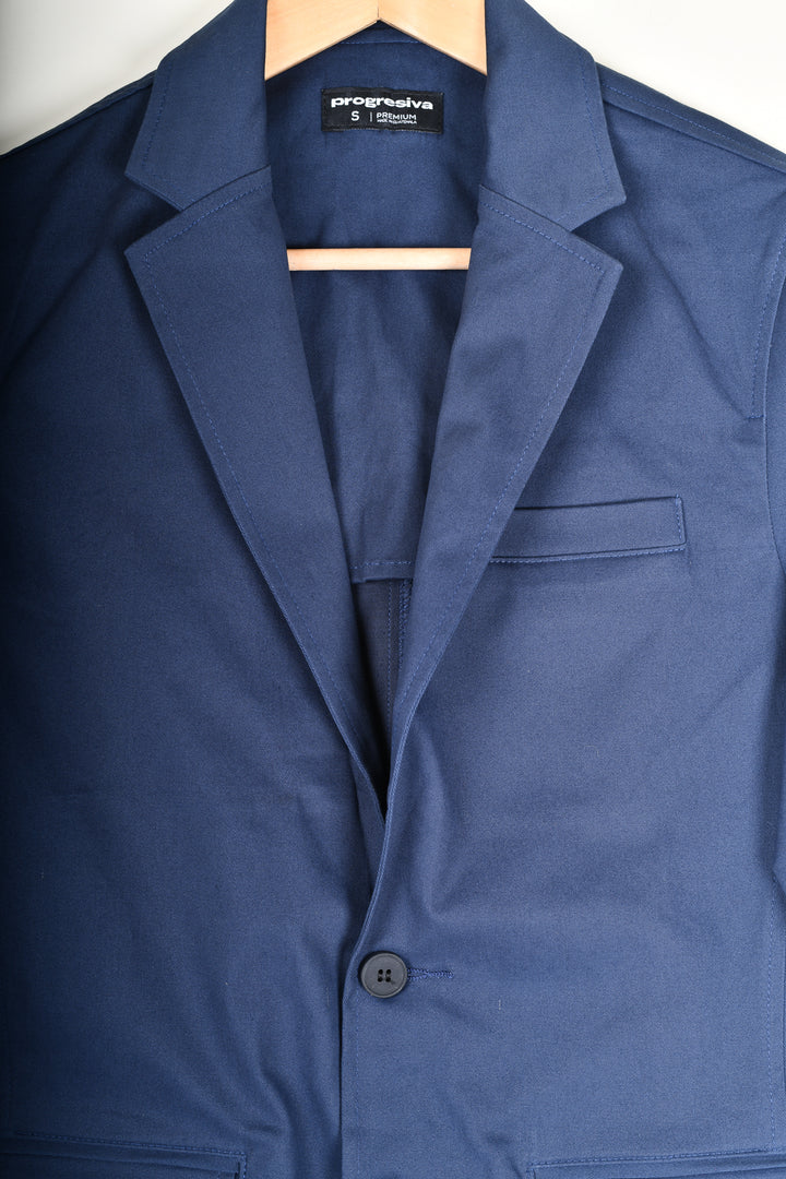 Saco de gabardina - Azul Claro
