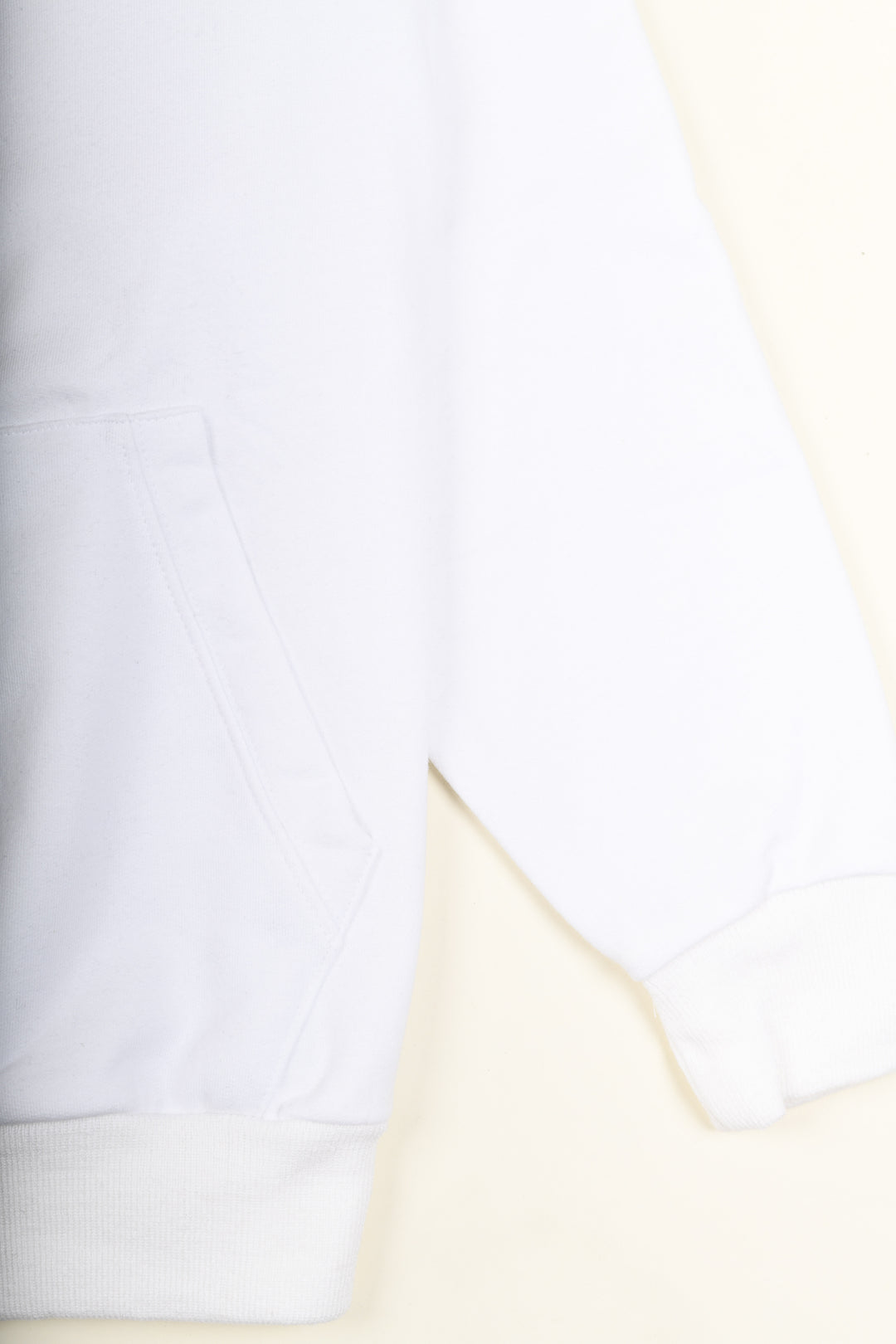 Sudadero con capucha / blanco