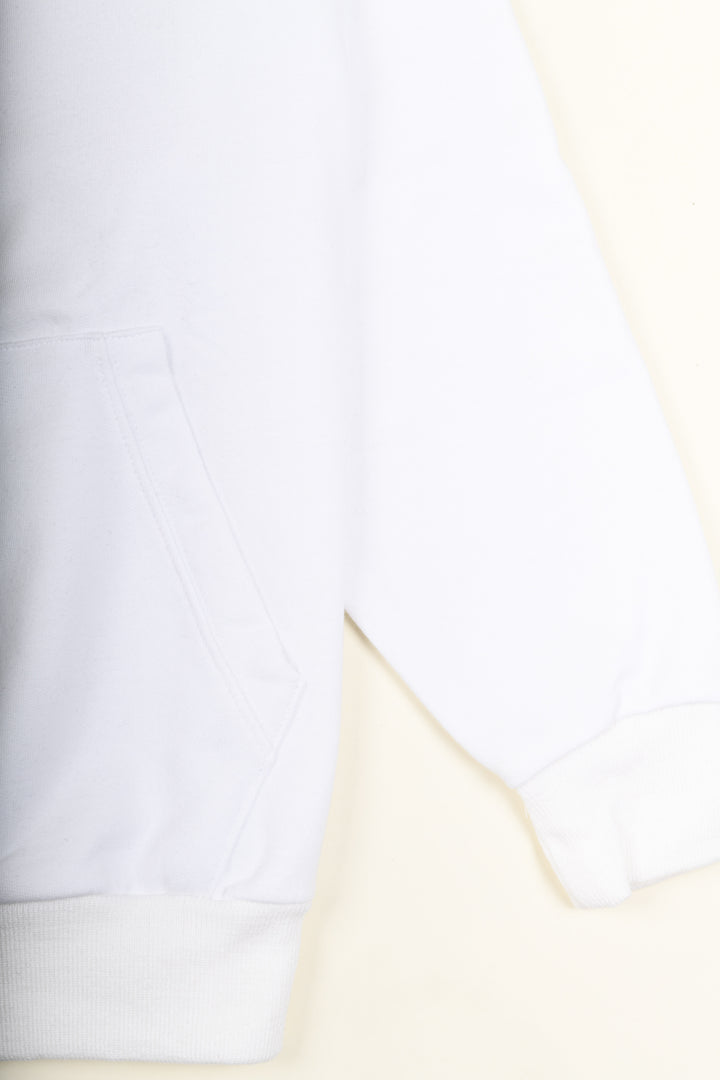 Sudadero con capucha / blanco