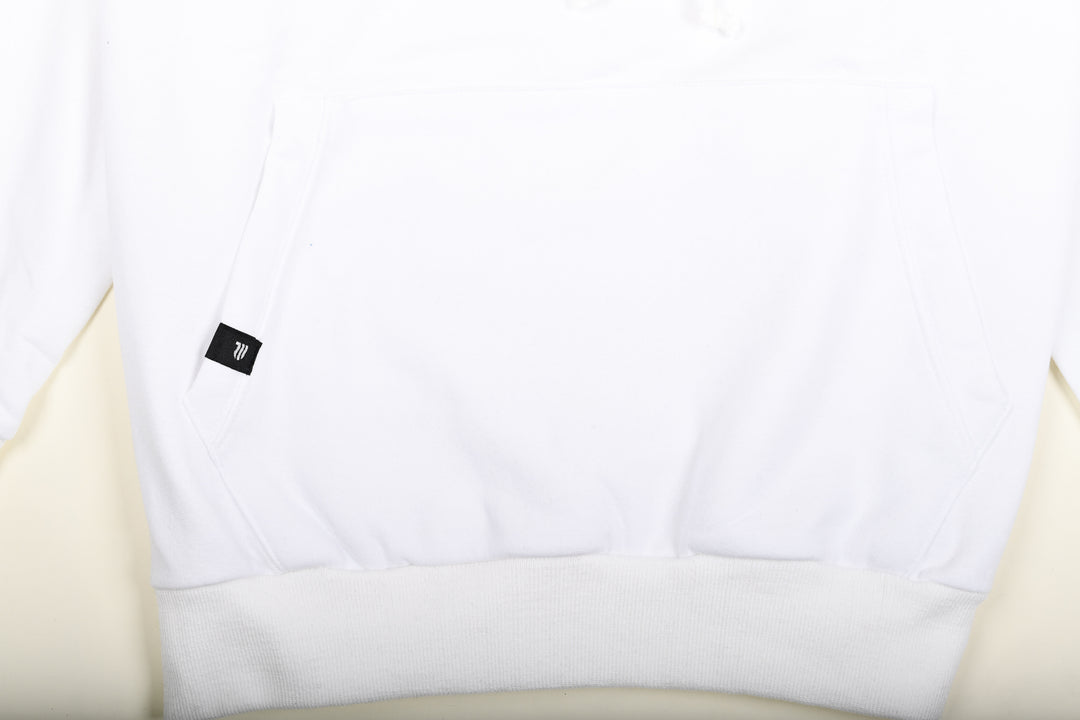 Sudadero con capucha / blanco