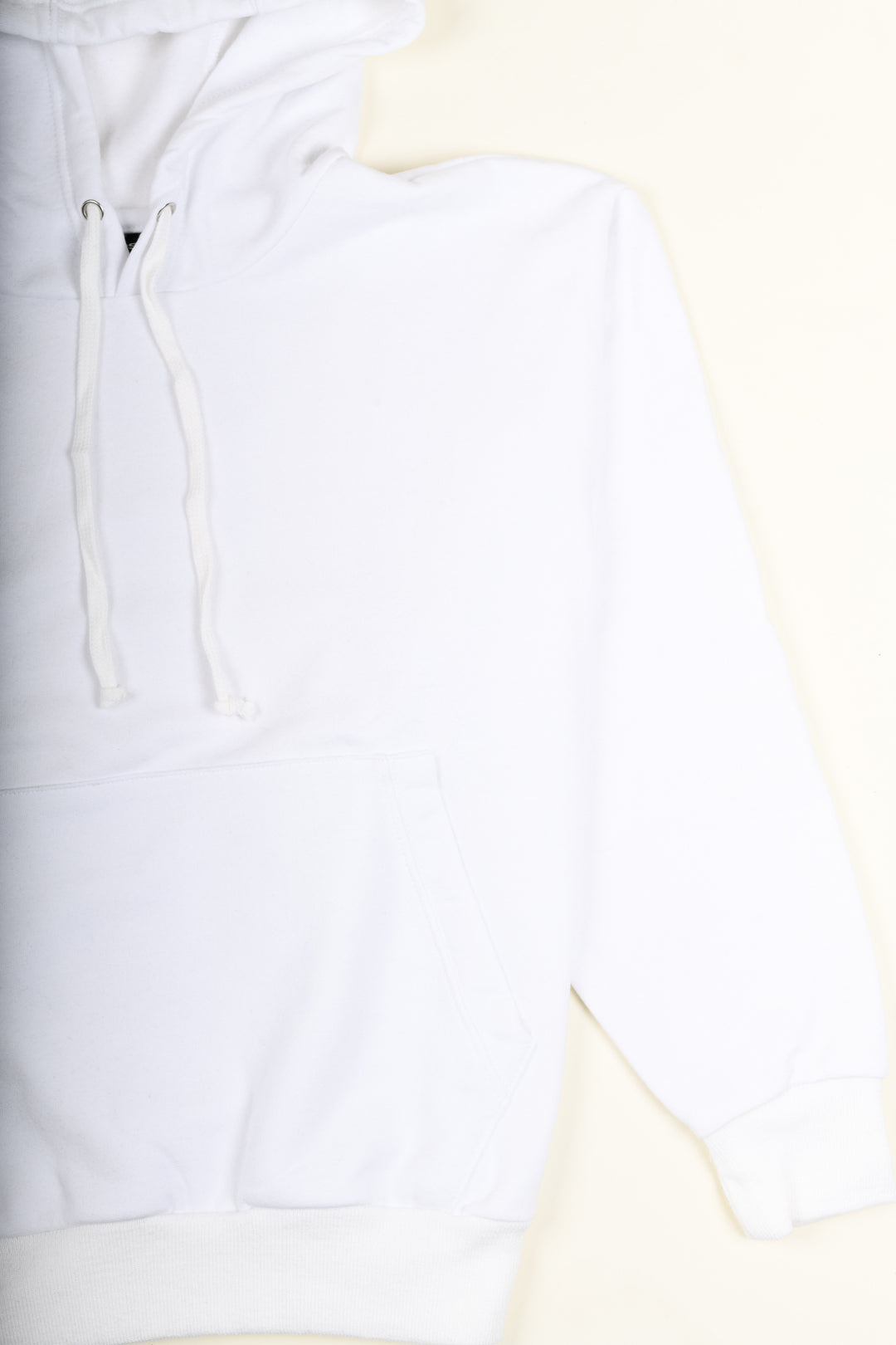 Sudadero con capucha / blanco