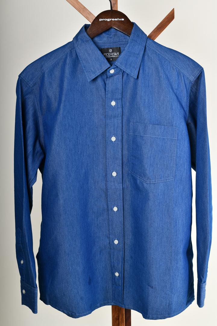 Camisa de Lona - Azul claro