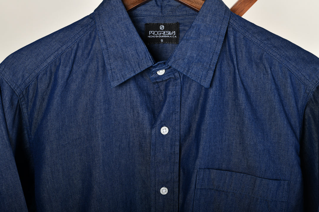 Camisa de Lona - Azul