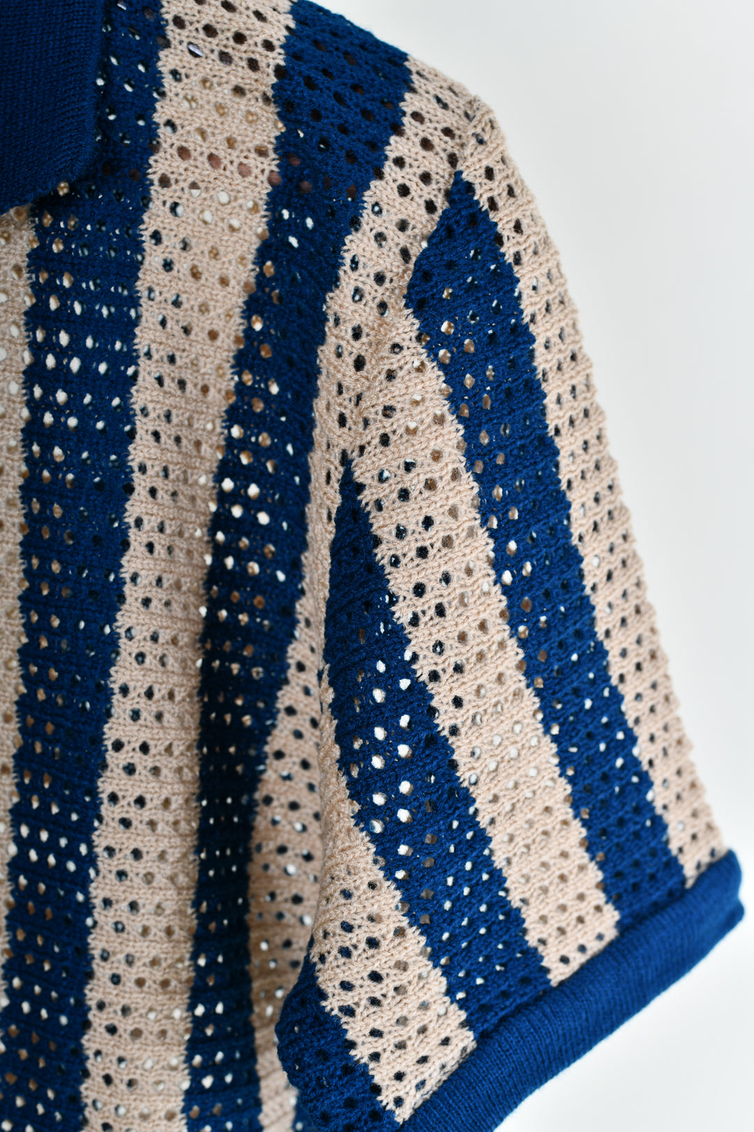 Playera Tipo Polo - Tejida ( beige - sipson)