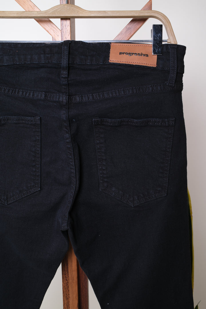JEANS ESSENTIAL - Draxen  - Slim - negro