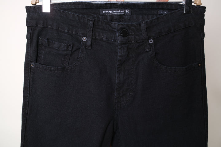 JEANS ESSENTIAL - Draxen  - Slim - negro