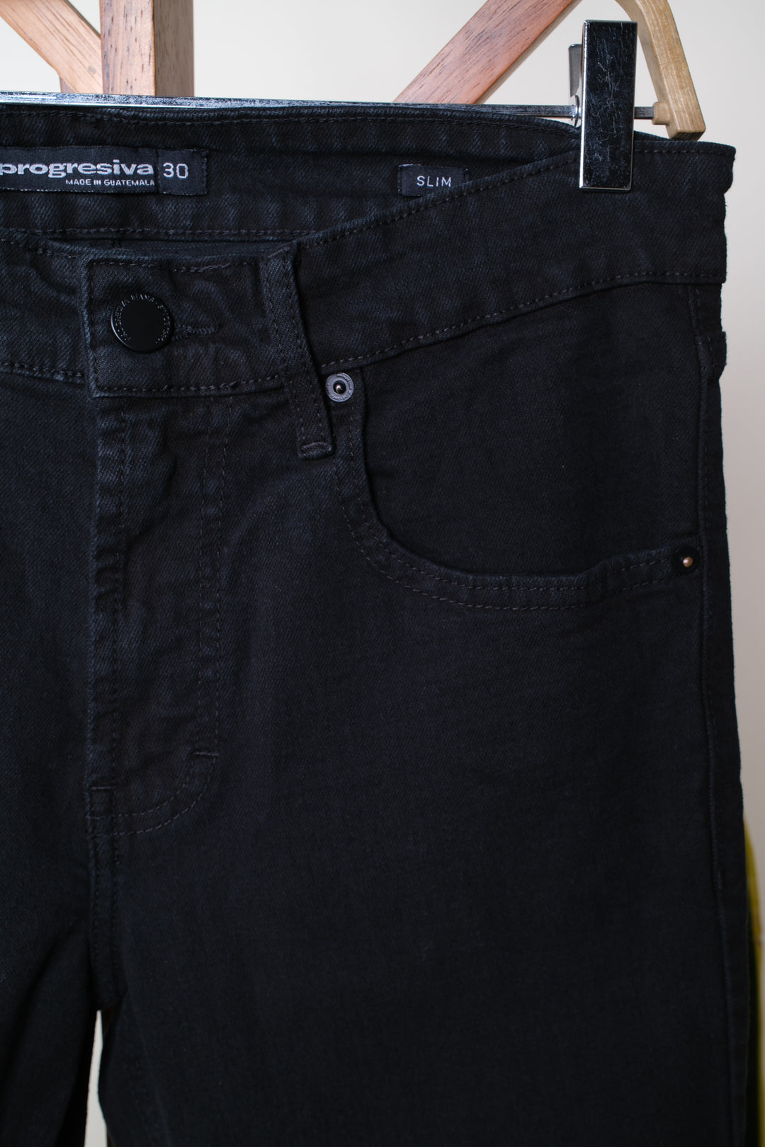 JEANS ESSENTIAL - Draxen  - Slim - negro