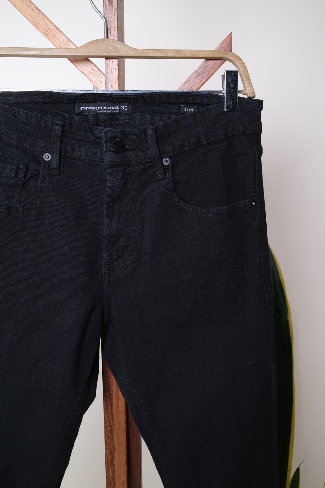 JEANS ESSENTIAL - Draxen  - Slim - negro