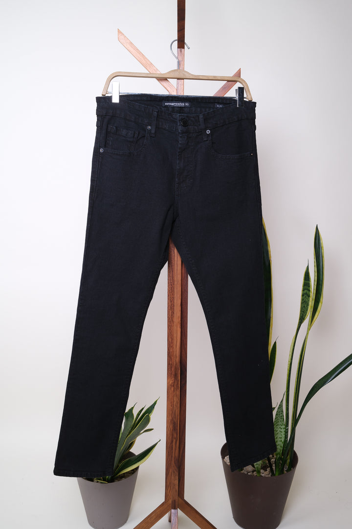 JEANS ESSENTIAL - Draxen  - Slim - negro